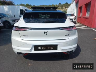 DS CERTIFIED Ds Ds 4 Hybride E-tense 225 Eat8 Performance Line+ occasion certifiée - Berline Hybride Rechargeable Kwe Blanc Nacre - Saumur - 3935457_5