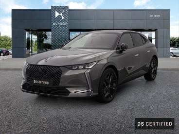 DS CERTIFIED Ds Ds 4 4 Hybride E-tense 225 Eat8 Performance Line+ occasion certifiée - Berline Hybride Rechargeable Gris - Beziers - 3935530_1