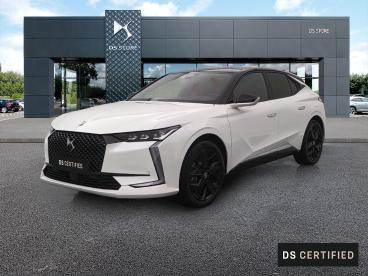 DS CERTIFIED Ds Ds 4 Hybride E-tense 225 Eat8 Performance Line+ occasion certifiée - Berline Hybride Rechargeable Kwe Blanc Nacre - Beziers - 3935543_1