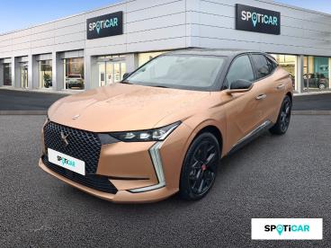 DS CERTIFIED Ds Ds 4 Hybride E-tense 225 Eat8 Performance Line+ occasion certifiée - Berline Hybride Rechargeable Or Cuivré (métallisée) - Frejus - 3937718_1
