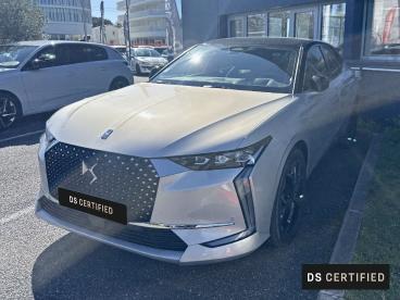 DS CERTIFIED Ds Ds 4 Hybride E-tense 225 Eat8 Rivoli occasion certifiée - Berline Hybride Rechargeable Gris - Le Bouscat - 3940413_1