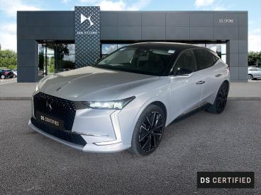 DS CERTIFIED Ds Ds 4 Hybride E-tense 225 Eat8 Opera occasion certifiée - Berline Hybride Rechargeable Gris Clair - Chalon Sur Saone - 3943146_1