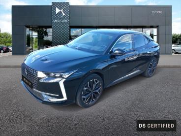 DS CERTIFIED Ds Ds 4 Hybride E-tense 225 Eat8 Rivoli occasion certifiée - Berline Hybride Rechargeable Noir - Tours - 3956503_1