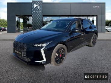 DS CERTIFIED Ds Ds 4 Hybride E-tense 225 Eat8 Performance Line+ occasion certifiée - Berline Hybride Rechargeable Noir - Glos - 3959131_1