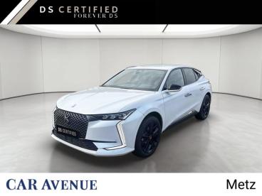 DS CERTIFIED Ds Ds 4 E-tense 225ch Performance Line + occasion certifiée - Berline Hybride Rechargeable Blanc Nacré (n) - Metz - 3963017_1