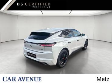 DS CERTIFIED Ds Ds 4 E-tense 225ch Performance Line + occasion certifiée - Berline Hybride Rechargeable Blanc Nacré (n) - Metz - 3963017_5