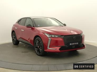 DS CERTIFIED Ds Ds 4 Hybride E-tense 225 Eat8 Performance Line+ occasion certifiée - Berline Hybride Rechargeable Rouge - Saint Malo - 3966108_3