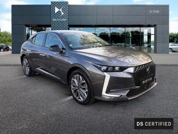DS CERTIFIED Ds Ds 4 Hybride E-tense 225 Eat8 Trocadero occasion certifiée - Berline Hybride Rechargeable Gris - Cholet - 3968255_3