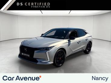 DS CERTIFIED Ds Ds 4 E-tense 225ch Performance Line + occasion certifiée - Berline Hybride Rechargeable Gris Platinium (m) - Lesmenils - 3969653_1