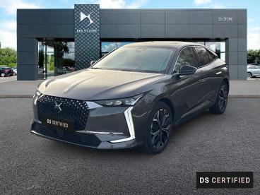 DS CERTIFIED Ds Ds 4 Hybride E-tense 225 Eat8 Rivoli occasion certifiée - Berline Hybride Rechargeable Gris - Cholet - 3970350_1