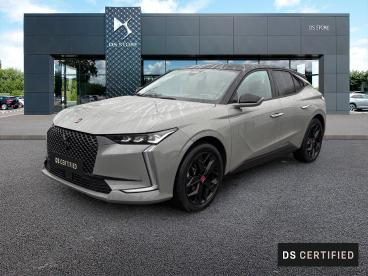 DS CERTIFIED Ds Ds 4 E-tense 225ch Performance Line + occasion certifiée - Berline Hybride Rechargeable Gris - Libourne - 3988469_1