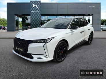DS CERTIFIED Ds Ds 4 Hybride E-tense 225 Eat8 Performance Line+ occasion certifiée - Berline Hybride Rechargeable Blanc - Cholet - 3989403_1
