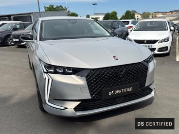 DS CERTIFIED Ds Ds 4 Hybride E-tense 225 Eat8 Performance Line+ occasion certifiée - Berline Hybride Rechargeable Gris - Cesson Sevigne - 3996169_4