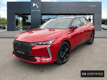 DS CERTIFIED Ds Ds 4 E-tense 225ch Performance Line + occasion certifiée - Berline Hybride Rechargeable Rouge - Charleville Mezieres - 4006059_1