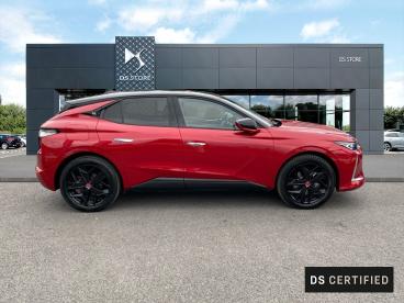 DS CERTIFIED Ds Ds 4 E-tense 225ch Performance Line + occasion certifiée - Berline Hybride Rechargeable Rouge - Charleville Mezieres - 4006059_4