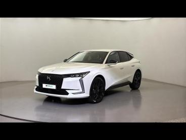SPOTICAR Ds Ds 4 E-tense 225ch Performance Line + Occasion - Berline Hybride Rechargeable Blanc Nacré (n) - Poitiers - 1204007003_1