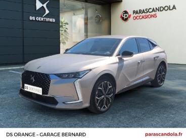 SPOTICAR Ds Ds 4 E-tense 225ch Rivoli Occasion - Berline Hybride Rechargeable Cristal Pearl (n) - Orange - 304007871_1