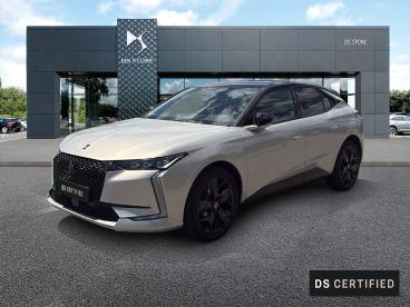 DS CERTIFIED Ds Ds 4 Puretech 130 Eat8 Performance Line+ occasion certifiée - Berline Essence Gris Clair - Valence - 4016047_1