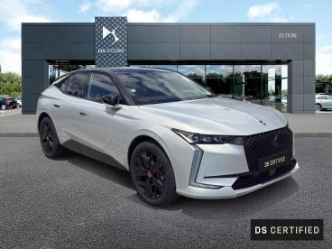 DS CERTIFIED Ds Ds 4 Puretech 130 Eat8 Performance Line+ occasion certifiée - Berline Essence Gris Clair - Valence - 4016047_3