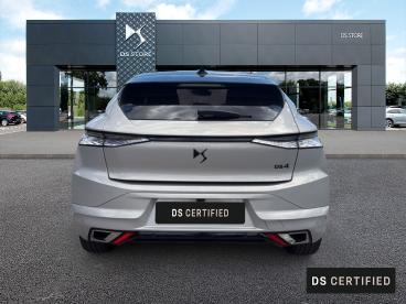 DS CERTIFIED Ds Ds 4 Puretech 130 Eat8 Performance Line+ occasion certifiée - Berline Essence Gris Clair - Valence - 4016047_5
