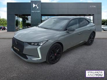 DS CERTIFIED Ds Ds 4 Hybride E-tense 225 Eat8 Performance Line+ occasion certifiée - Berline Hybride Rechargeable Gris - Tours - 4017045_1