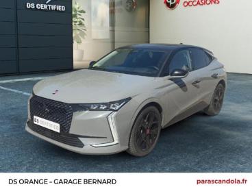 SPOTICAR Ds Ds 4 Bluehdi 130ch Performance Line + Automatique Occasion - Berline Diesel Gris Laqué (m) - Orange - 304021625_1