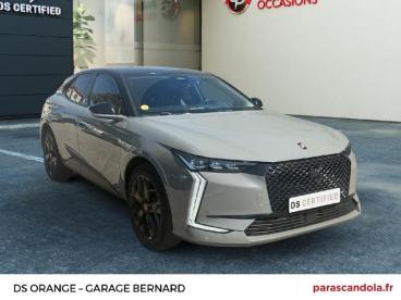 SPOTICAR Ds Ds 4 Bluehdi 130ch Performance Line + Automatique Occasion - Berline Diesel Gris Laqué (m) - Orange - 304021625_3