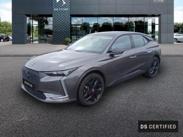 DS CERTIFIED Ds Ds 4 Hybride E-tense 225 Eat8 Performance Line occasion certifiée - Berline Hybride Rechargeable Gris - Le Mans - 4023186_1