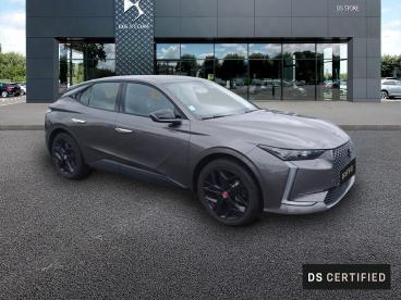 DS CERTIFIED Ds Ds 4 Hybride E-tense 225 Eat8 Performance Line occasion certifiée - Berline Hybride Rechargeable Gris - Le Mans - 4023186_3