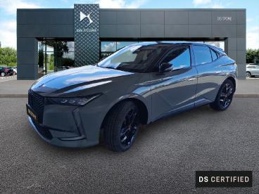 DS CERTIFIED Ds Ds 4 Hybride E-tense 225 Eat8 Performance Line+ occasion certifiée - Berline Hybride Rechargeable Gris - Merignac - 4058670_1
