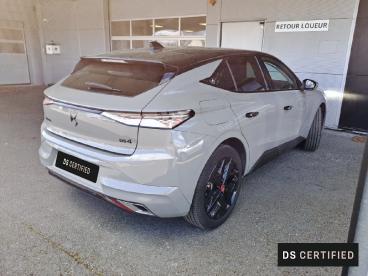 DS CERTIFIED Ds Ds 4 Hybride E-tense 225 Eat8 Performance Line+ occasion certifiée - Berline Hybride Rechargeable Gris - Merignac - 4058670_3