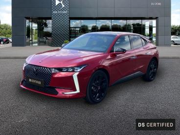 DS CERTIFIED Ds Ds 4 E-tense 225ch Performance Line + occasion certifiée - Berline Hybride Rechargeable Rouge - Moulins - 4083003_1