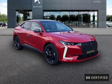 DS CERTIFIED Ds Ds 4 E-tense 225ch Performance Line + occasion certifiée - Berline Hybride Rechargeable Rouge - Moulins - 4083003_3