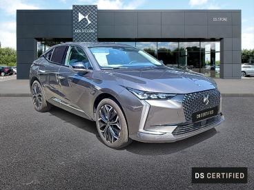 DS CERTIFIED Ds Ds 4 Hybride 136ch Etoile Automatique occasion certifiée - Berline Hybride Gris Platinium (m) - St Brieuc - 4093664_3