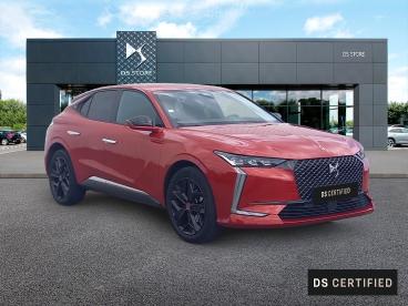DS CERTIFIED Ds Ds 4 Bluehdi 130 Eat8 Performance Line+ occasion certifiée - Berline Diesel Rouge - Bourgoin Jallieu - 4097137_3