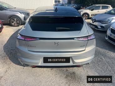 DS CERTIFIED Ds Ds 4 Hybride E-tense 225 Eat8 La Premiere occasion certifiée - Berline Hybride Rechargeable Gris - Marignane - 4097829_4