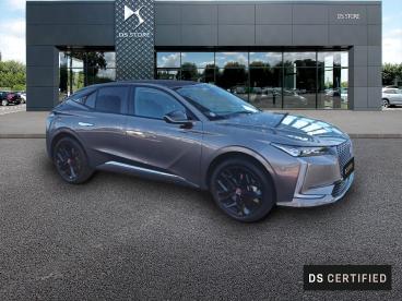 DS CERTIFIED Ds Ds 4 Hybride E-tense 225 Eat8 Performance Line+ occasion certifiée - Berline Hybride Rechargeable Gris - Le Mans - 4101360_3