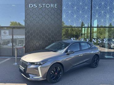 DS CERTIFIED Ds Ds 4 Hybride E-tense 225 Eat8 Performance Line occasion certifiée - Berline Hybride Rechargeable Gris - Evreux - 4105407_1