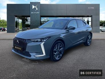 DS CERTIFIED Ds Ds 4 E-tense 225ch Esprit Voyage occasion certifiée - Berline Hybride Rechargeable Gris Laqué (m) - Trelissac - 4111673_1