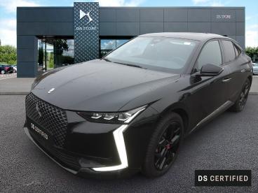 DS CERTIFIED Ds Ds 4 Hybride E-tense 225 Eat8 Performance Line+ occasion certifiée - Berline Hybride Rechargeable Noir - Lomme - 4113639_1