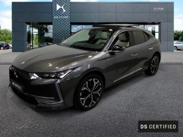 DS CERTIFIED Ds Ds 4 Hybride E-tense 225 Eat8 Rivoli occasion certifiée - Berline Hybride Rechargeable Gris - Reze - 4140619_1