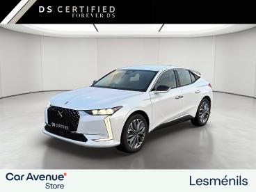 DS CERTIFIED Ds Ds 4 Hybride E-tense 225 Eat8 Bastille occasion certifiée - Berline Hybride Rechargeable Blanc Nacre (n) - Ludres - 4146775_1