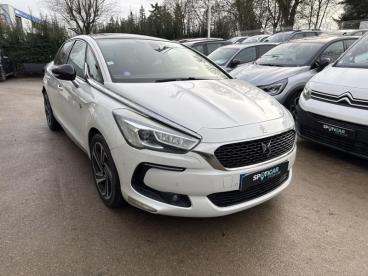 SPOTICAR Ds Ds 5 Thp 165ch Performance Line S&s Eat6 Occasion - Berline Essence Blanc Nacré - Vert Saint Denis - 1203799659_3