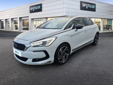 SPOTICAR Ds Ds 5 Bluehdi 180ch Sport Chic S&s Eat6 Occasion - Berline Diesel Blanc Nacré - Saint Brieuc - 1203843267_1