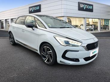 SPOTICAR Ds Ds 5 Bluehdi 180ch Sport Chic S&s Eat6 Occasion - Berline Diesel Blanc Nacré - Saint Brieuc - 1203843267_3
