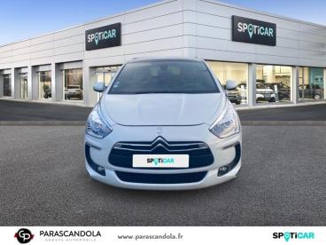 SPOTICAR Ds Ds 5 1.6 Thp 16v 200ch Sport Chic Occasion - Berline Essence Blanc Nacré - Orange - 1203945917_2