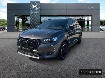 DS CERTIFIED Ds Ds 7 Crossback 7 Crossback Hybride E-tense 300 Eat8 4x4 Performan occasion certifiée - Suv Hybride Rechargeable Gris Fonce - Valence - 2703060_1