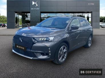 DS CERTIFIED Ds Ds 7 Crossback E-tense 225ch Ligne Noire occasion certifiée - Suv Hybride Rechargeable Gris Platinium (m) - Cusset - 2957293_1