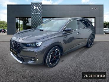 DS CERTIFIED Ds Ds 7 Crossback E-tense 4x4 300ch Performance Line + occasion certifiée - Suv Hybride Rechargeable Gris Platinium (m) - Biguglia - 3020354_1