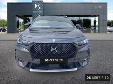 DS CERTIFIED Ds Ds 7 Crossback E-tense 4x4 300ch Performance Line + occasion certifiée - Suv Hybride Rechargeable Gris Platinium (m) - Biguglia - 3020354_2